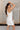 Morgan White Button Front Mini Dress - side view