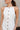 Morgan White Button Front Mini Dress - close up