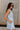 Cara Light Blue & Cream Floral Mini Dress - side view