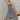 Melina Black & Cream Palm Leaf Jumpsuit - full body view