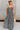 Melina Black & Cream Palm Leaf Jumpsuit - close up front view