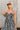 Melina Black & Cream Palm Leaf Jumpsuit - top view