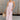 Karsyn Light Pink Strapless Flare Midi Dress- full body view