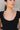 Bella Gold Dipped Heart & Pearl Necklace - front view on model