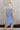 Maren Denim Blue Vest Romper- full back view