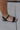 side view of the Laila Gold Chain Anklet which features adjustable gold chain link