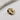 Close up view of the Cecilia Gold Hammered Ring which features hammered gold ring