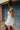 Grace White Eyelet Flare Mini Dress- side view
