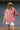 Celeste Red & White Gingham Button-Up Top- front view