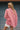 Celeste Red & White Gingham Button-Up Top- back view