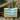 Summer Aqua & Lime Striped Tote Bag - front view