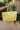 Beach Lime Yellow Tote Bag - front view