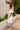 Bethany White & Navy Puff Sleeve Midi Dress - full body side view