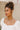 Margot Layered Floral Bead & Charm Necklace - frontal side view on model