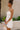 Rachel White Halter Mini Dress - side view