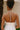 Rachel White Halter Mini Dress - close up back view