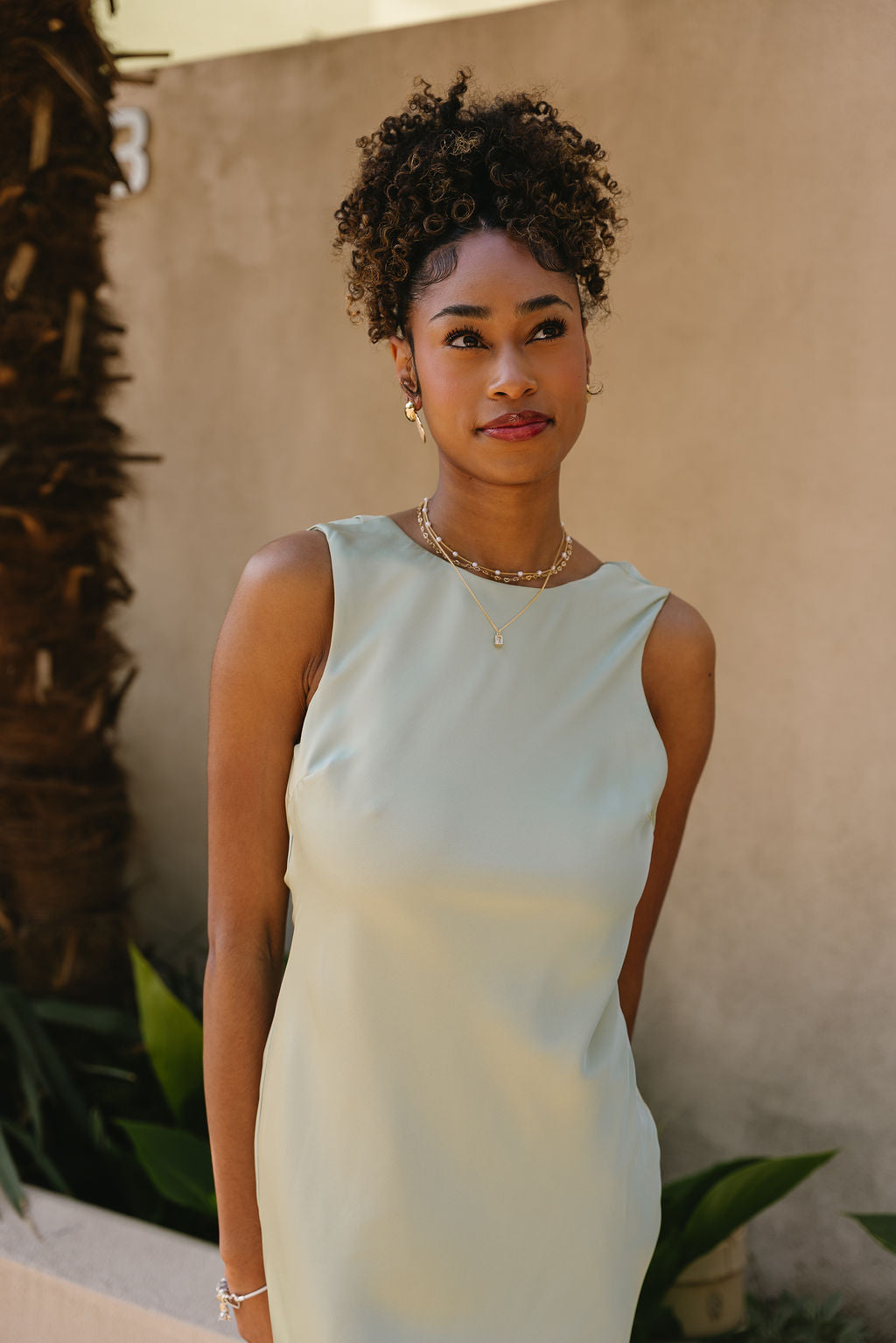 ella cowl neck satin dress Windsor Ella Cowl Neck Satin Dress at CoolSprings Galleria in Franklin, TN
