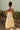 Layla Yellow Flare Midi Sleeveless Dress- back view