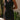 Naomi Black Halter Neckline Romper- close up front view