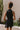 Naomi Black Halter Neckline Romper- full back view
