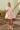 Clarissa Light Pink Mini Dress- front view