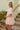 Clarissa Light Pink Mini Dress- side view