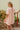 Clarissa Light Pink Mini Dress- top back view