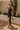 Athena Black Slit Maxi Dress- full body side view