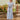 Ariana Blue & White Floral Tie Waist Midi Dress- full body view