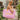 Summer Pink & Orange Tote Bag - side view of model with bag on shoulder