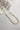 Image shows the Sadie Gold Textured Chain Link Necklace against a white background. Necklace has skinny oval gold textured chain links. Shown without charms.