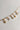 Image shows the Maria Gold Oval Chain Link Necklace against a white background. Necklace has gold oval links. Shown with 5 charms added.