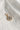 Image shows the 'R' alphabet charm against a white background. Charm is a gold circle with pearlescent center and has gold letter R in the center.