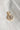 Image shows the 'Y' alphabet charm against a white background. Charm is a gold circle with pearlescent center and has gold letterY in the center.
