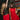 Lana Red Flare Skirt Mini Dress - front view of model on right