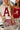 Rowan White & Dark Red "A" Top