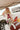 Rowan White & Dark Red A Top- view of front