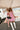 Stephanie Red & White Gingham Bubble Mini Dress - view of full body