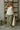 Ashton Beige Flare Tank Top - full body view