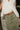 Riley Brown & Gold Stud Faux Leather Belt - front view on model