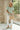 Estelle Green & White Floral Puff Sleeve Top- full body view