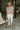 Capri Natural Short Sleeve Sweater- full body view