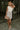 Indie White Multi Floral Tie Skort- full body view