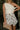Indie White Multi Floral Tie Skort- close up view