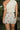Indie White Multi Floral Tie Skort- back view