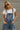 Kassidy Barrel Leg Denim Overalls - upper body front view