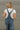 Kassidy Barrel Leg Denim Overalls - upper body back view 