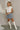 Vera American Flag & Bows White Cropped Top- full body view