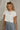 Vera American Flag & Bows White Cropped Top- frontal side view