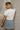 Vera American Flag & Bows White Cropped Top- full back view